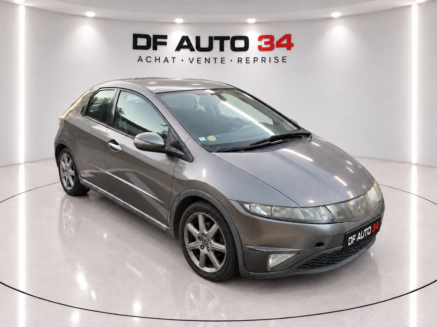 Honda Civic grise