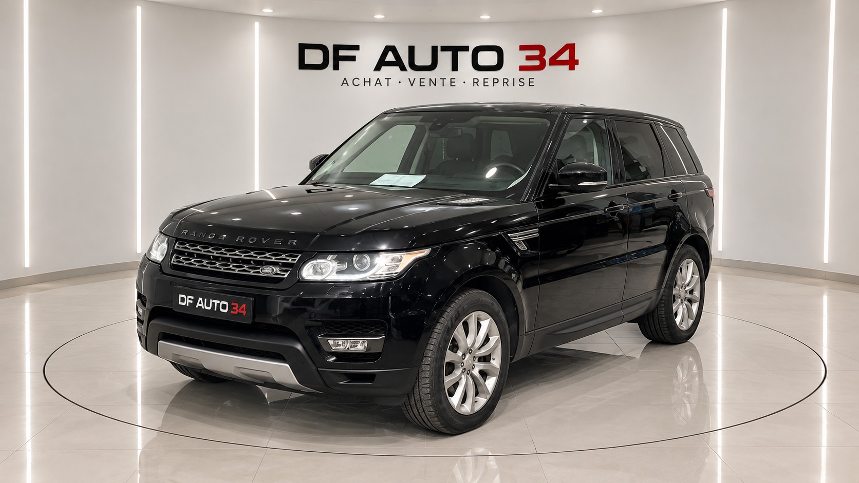 Range Rover Sport TDV6 — Vue avant trois quarts